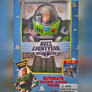 First addition, Buzz Lightyear ultimate talking action figure